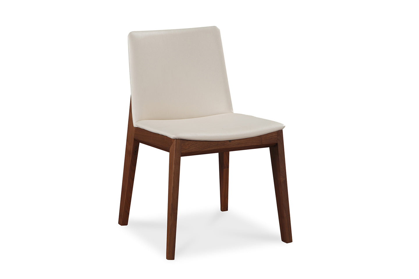 Dino Dining Chair, White PU Leather