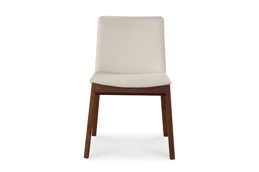 Dino Dining Chair, White PU Leather