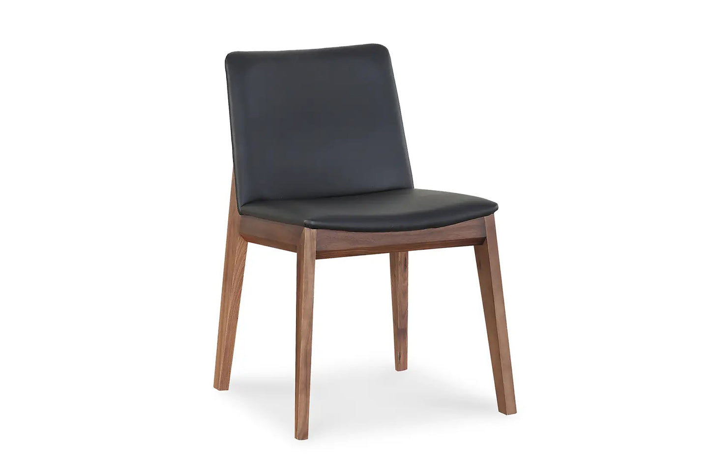 Dino Dining Chair, Black PU Leather