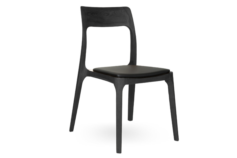 H Dining Chair, Black