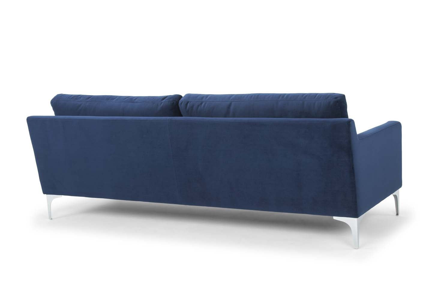 Jones 2 Seater Sofa, Blue, Velvet