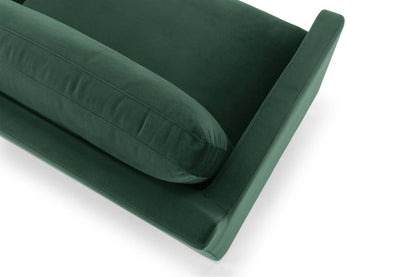 Jones 2 Seater Sofa, Green, Velvet