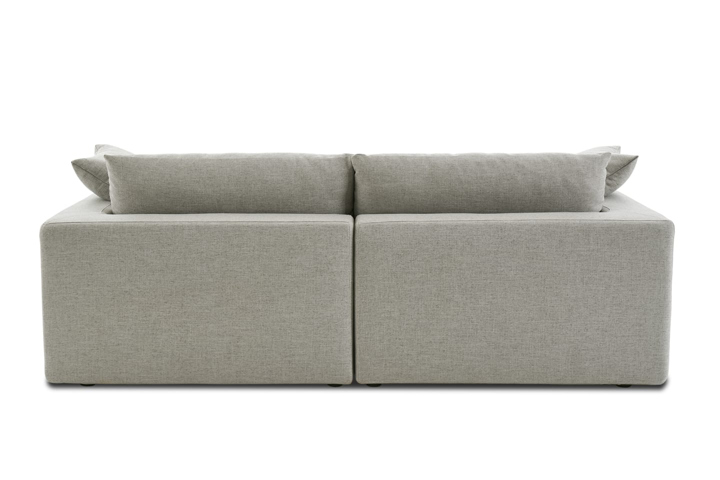 Duke Deep Seat Sofa, 2 Seater, Gray