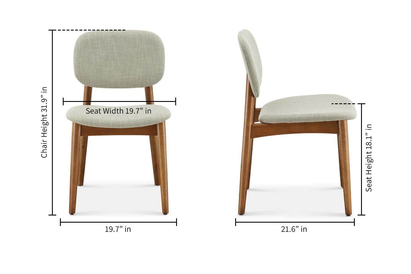 Kitchen discount chair height