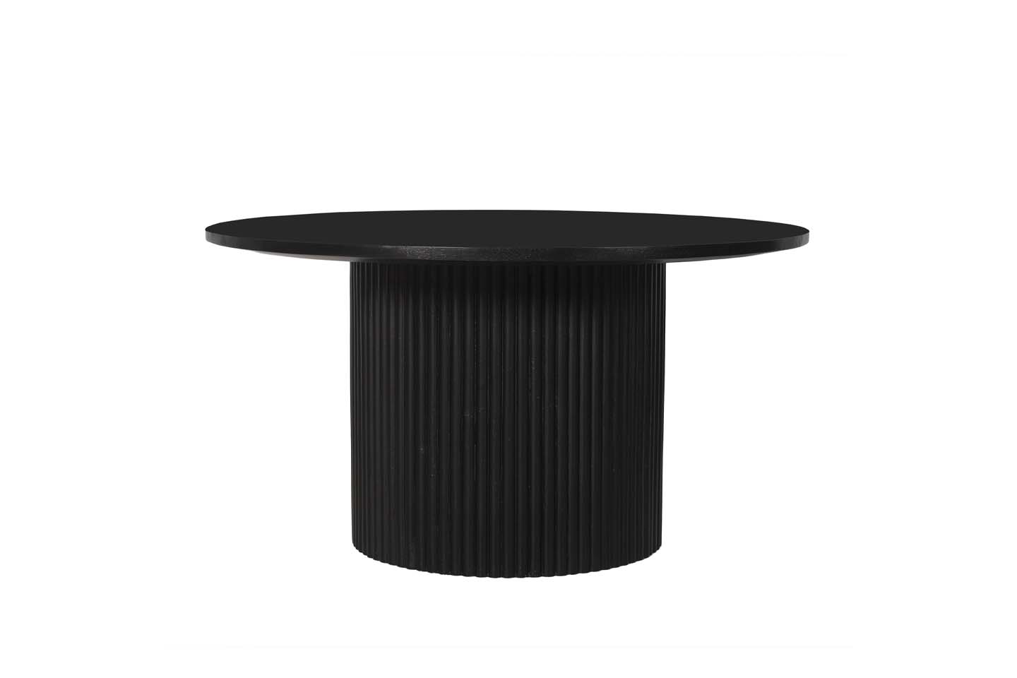 Rocco 32" Pedestal Coffee Table, Black