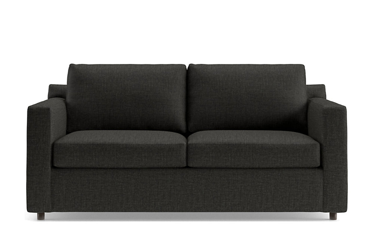 Fusion Sectional Sofa, 2 Seater, Black