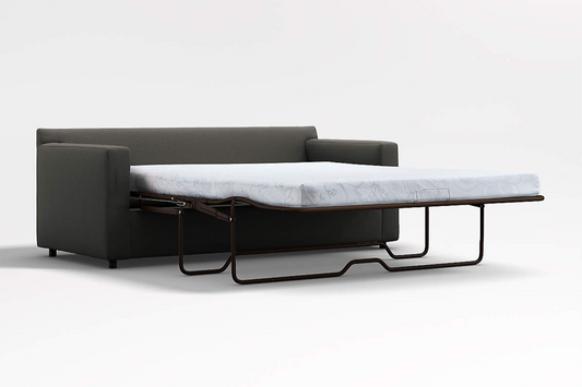 Fusion Sofa Cum Bed, 3 Seater, Black