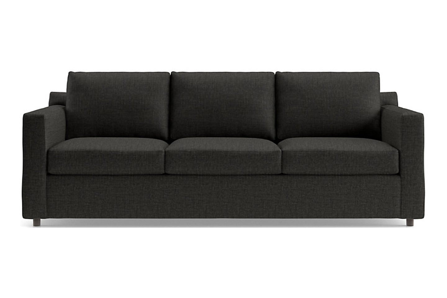 Fusion Sectional Sofa, 3 Seater, Black