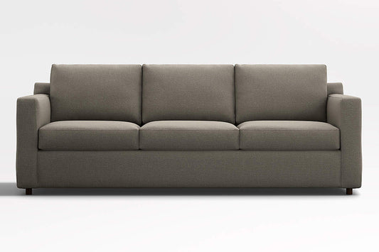 Fusion Sectional Sofa, 3 Seater, Charcoal