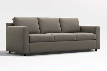 Fusion Sectional Sofa, 3 Seater, Charcoal