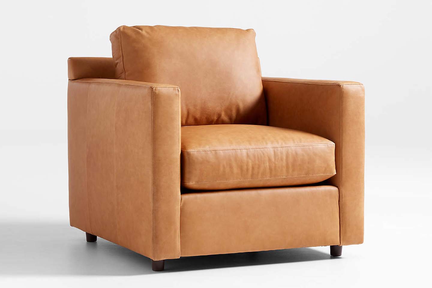 Fusion Armchair, Tan Imitation Leather