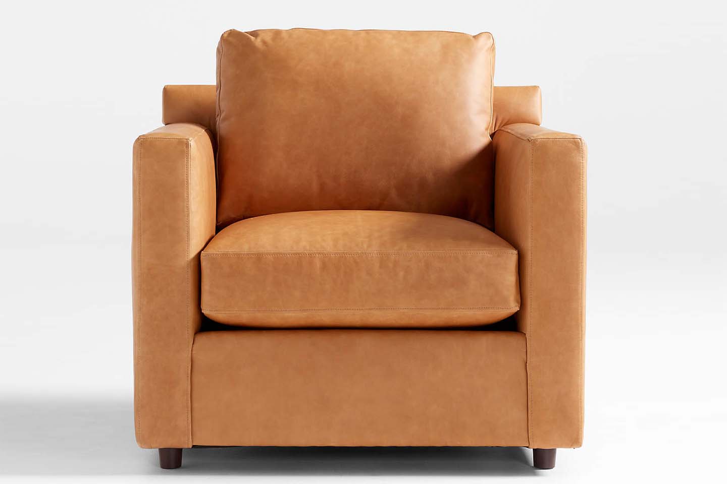 Fusion Armchair, Tan Imitation Leather