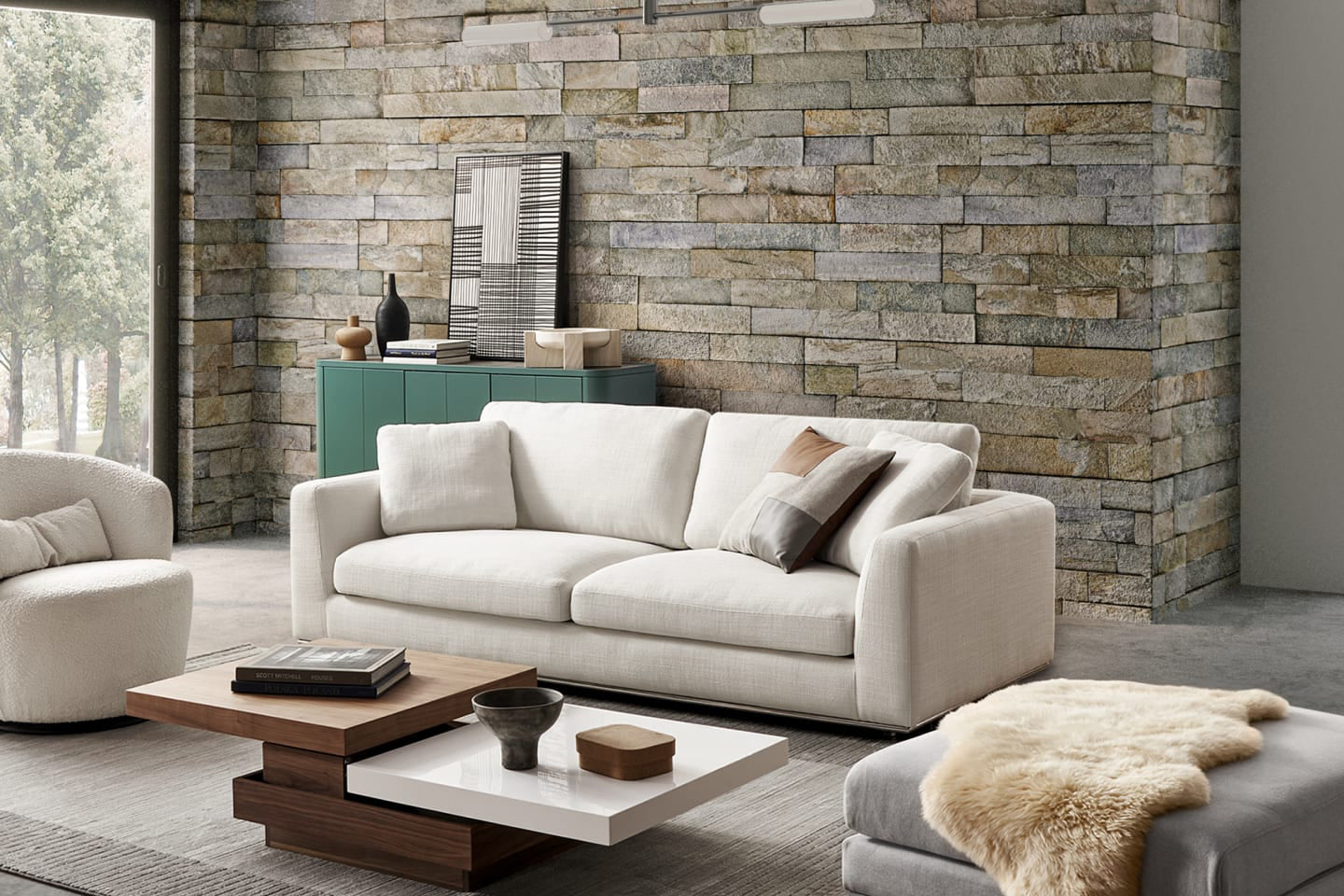 Hamilton 2 Seater Sofa, Beige