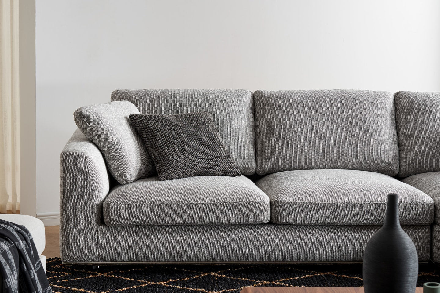 Hamilton 2 Seater Sofa, Smoke Grey