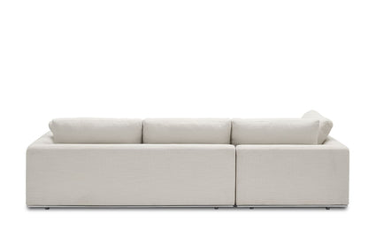 Hamilton Sectional Sofa With Chaise, Right Facing, Beige