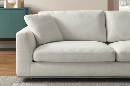 Hamilton Sectional Sofa With Chaise, Right Facing, Beige