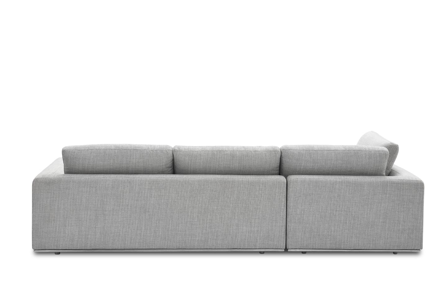 Hamilton Sectional Sofa With Chaise, Right Facing, Smoke Grey