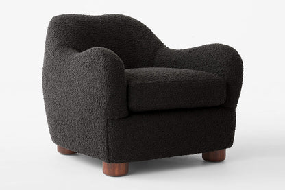 Dumbo Kids Chair, Boucle Black