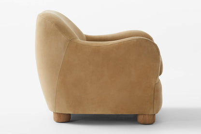 Dumbo Kids Chair, Cream PU Leather