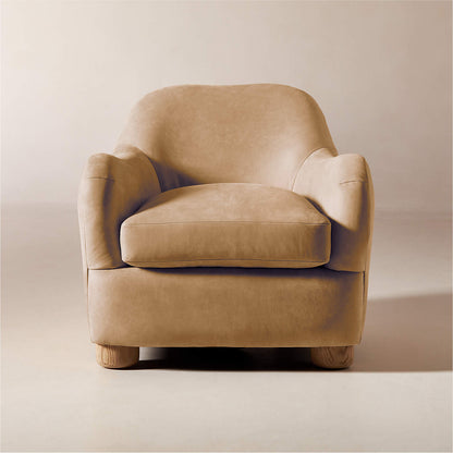 Dumbo Kids Chair, Cream PU Leather