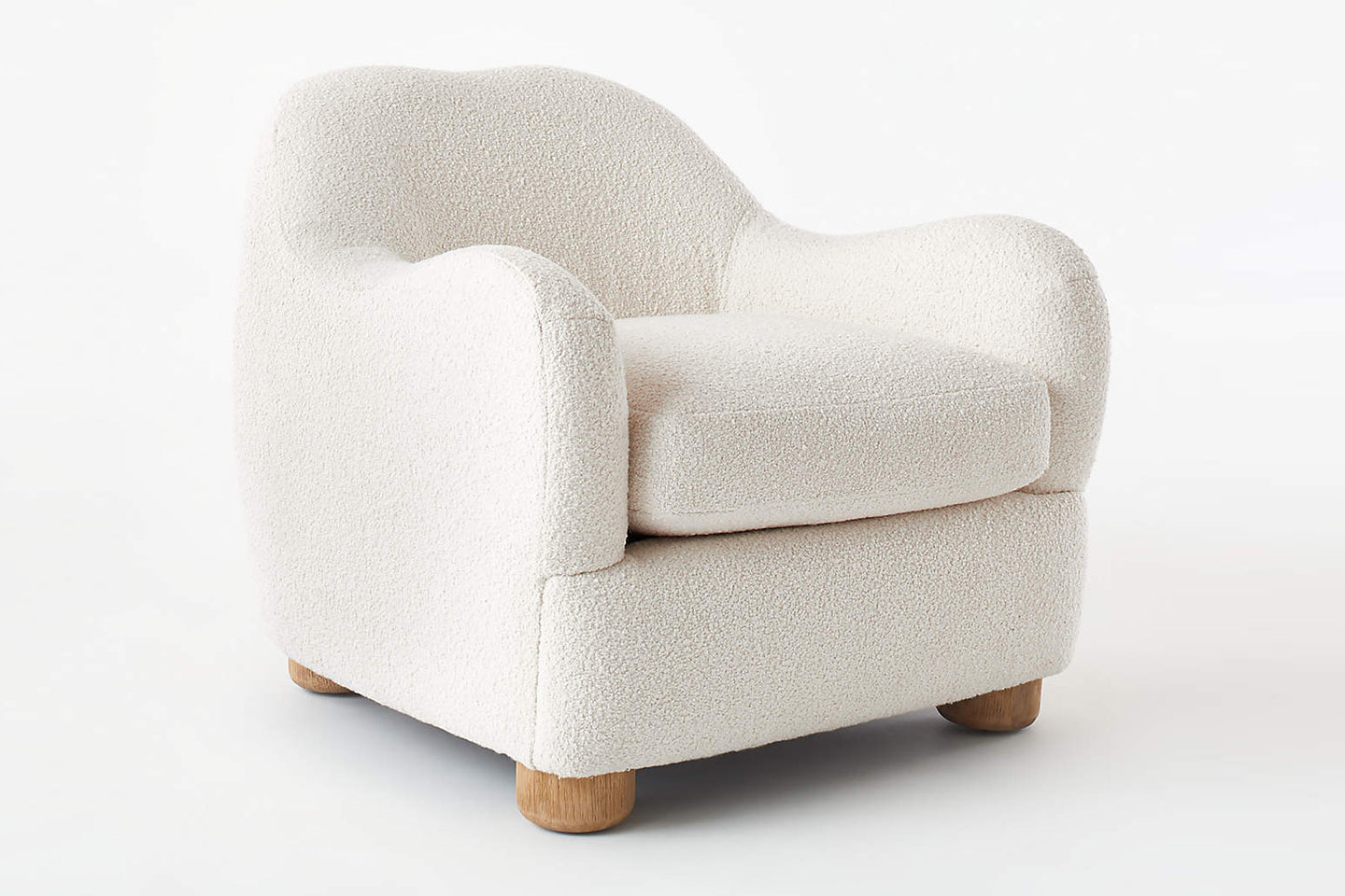 Dumbo Kids Chair, Boucle White