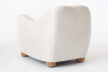 Dumbo Kids Chair, Boucle White