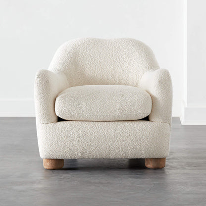 Dumbo Kids Chair, Boucle White