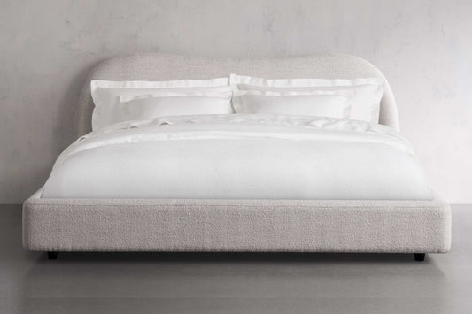 Sophie Upholstered Bed, Ivory