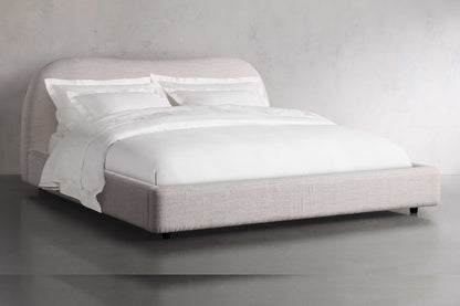 Sophie Upholstered Bed, Ivory