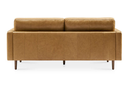 Napa 2 Seater Sofa, Tan Imitation Leather