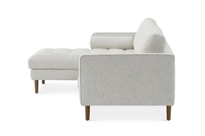 Napa Sectional Sofa With Chaise, Left Facing, Beige