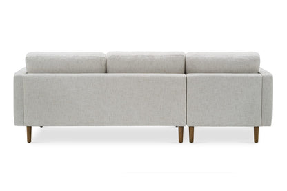 Napa Sectional Sofa With Chaise, Left Facing, Beige