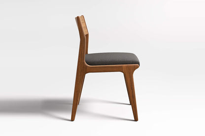 Lakin Dining Chair, Walnut