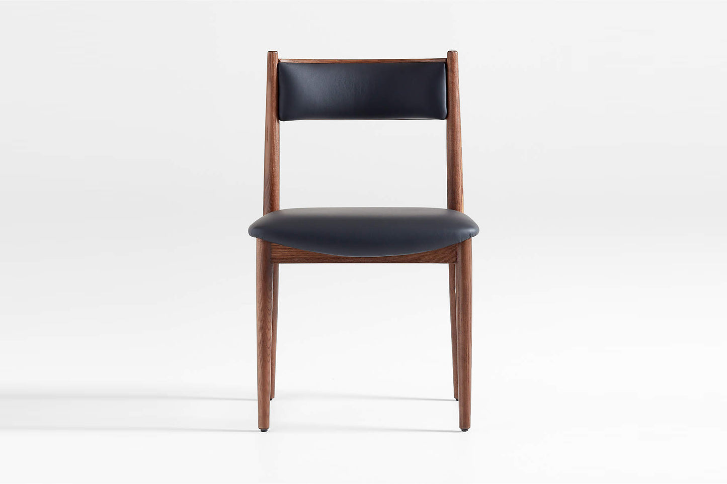 Barley Dining Chair, Black Imitation Leather