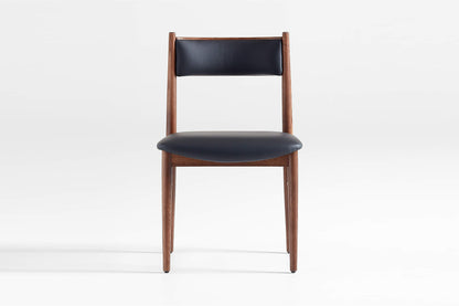 Barley Dining Chair, Black Imitation Leather