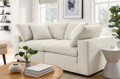 Commix Sectional Sofa, 2 Seater, Light Beige