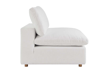 Commix Deep Seat Sectional Sofa, 3 Seater, White