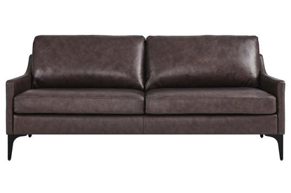 Madison 2 Seater Sofa, Brown Imitation Leather