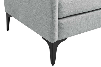 Madison 2 Seater Sofa, Light Gray