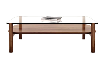 Soho Coffee Table, Rectangle, Dark Walnut, 46in