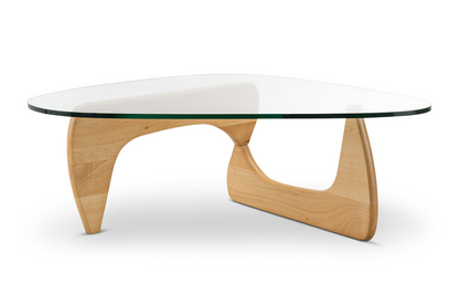 Noguchi Style Coffee Table, Natural, 50in