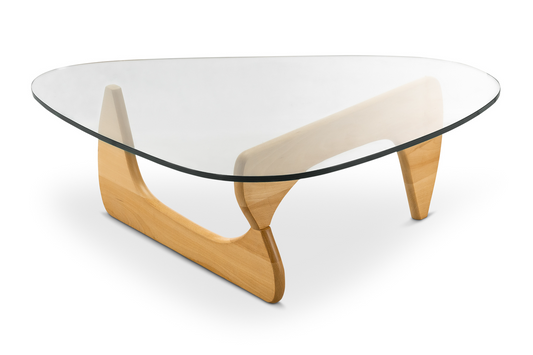 Noguchi Style Coffee Table, Natural, 50in