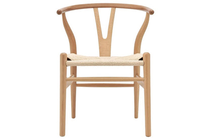 Wishbone Dining Chair, Natural with Natural Seat