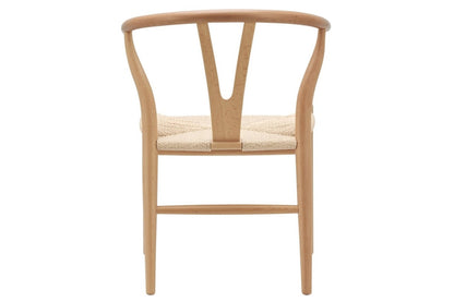 Wishbone Dining Chair, Natural with Natural Seat