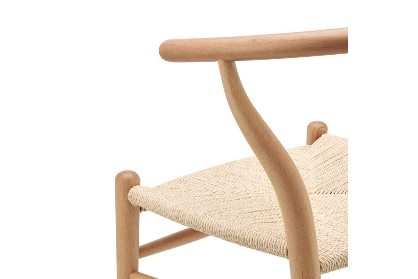 Wishbone Dining Chair, Natural with Natural Seat