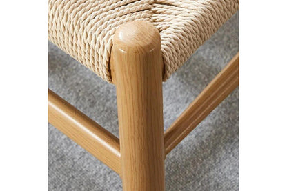 Wishbone Dining Chair, Natural with Natural Seat