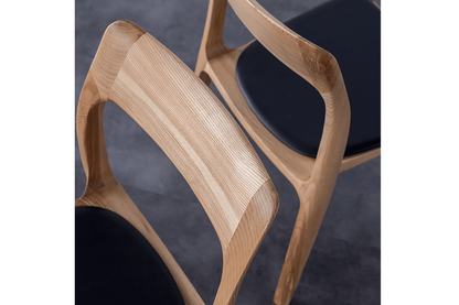 H Dining Chair, Natural