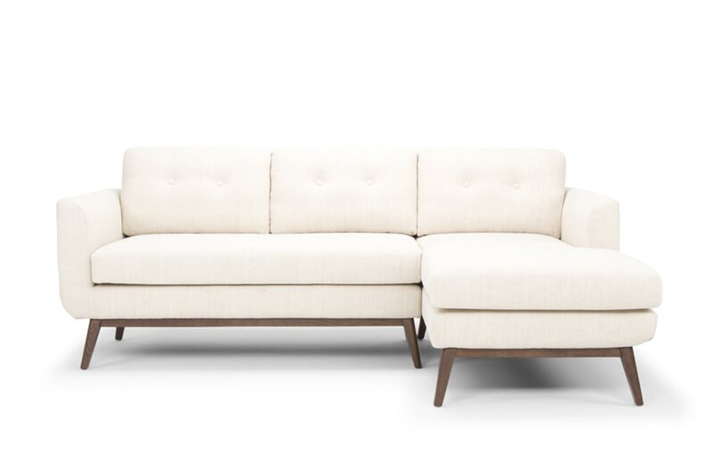 Glen 2 - Piece Upholstered Sectional, Left Facing, Venga Beige