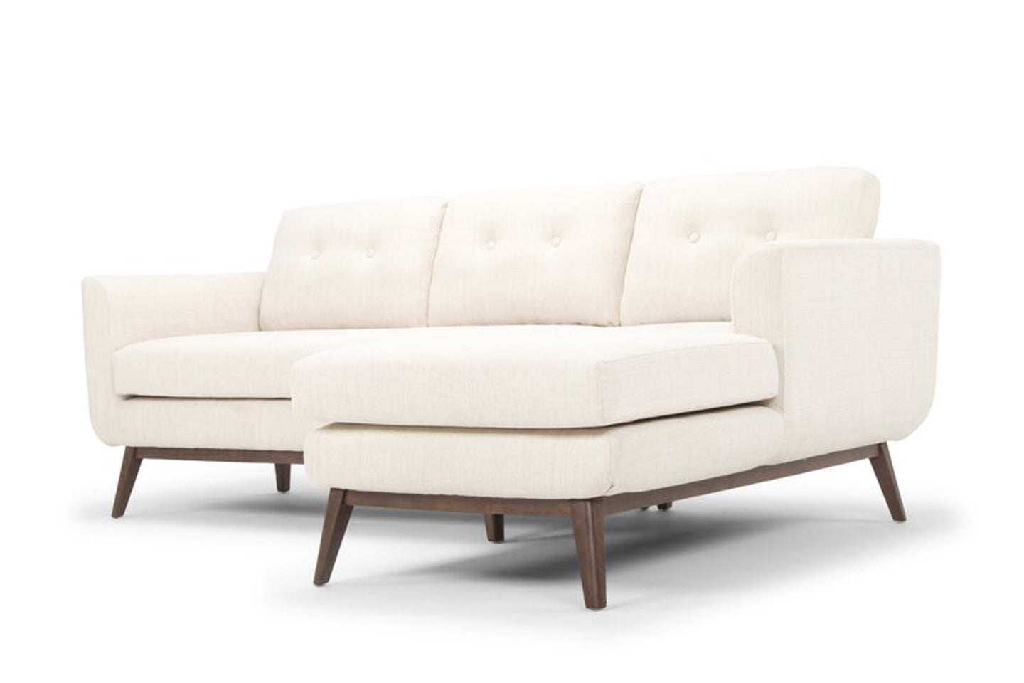 Glen 2 - Piece Upholstered Sectional, Left Facing, Venga Beige