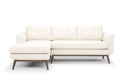 Glen 2 - Piece Upholstered Sectional, Right Facing, Venga Beige